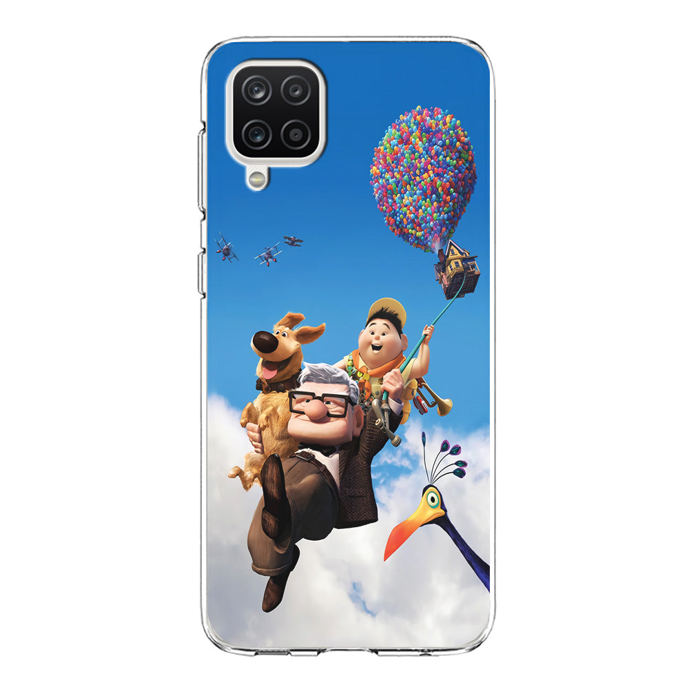 UP Fly in The Sky Samsung Galaxy A12 Case-Phone Case-Clear Soft Case-Altracase