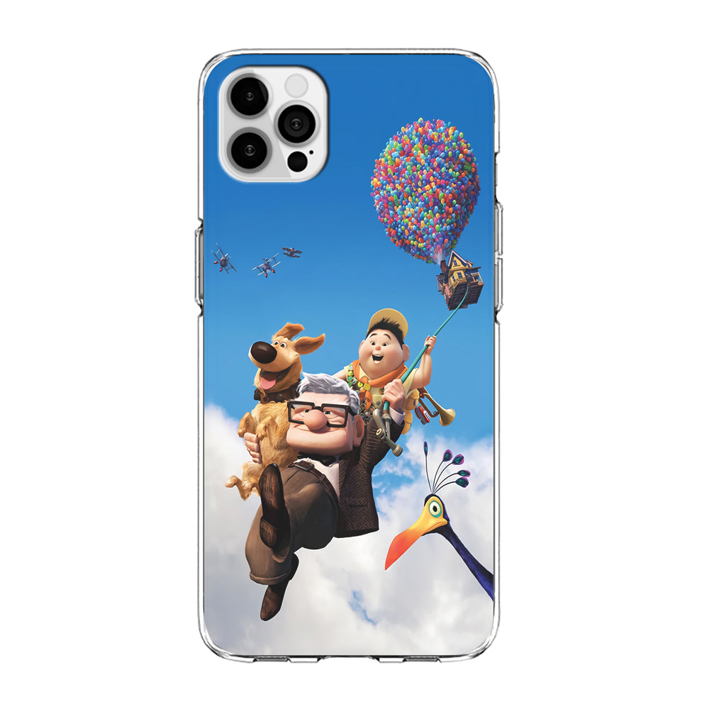 UP Fly in The Sky iPhone 15 Pro Case-Phone Case-Clear Soft Case-Altracase