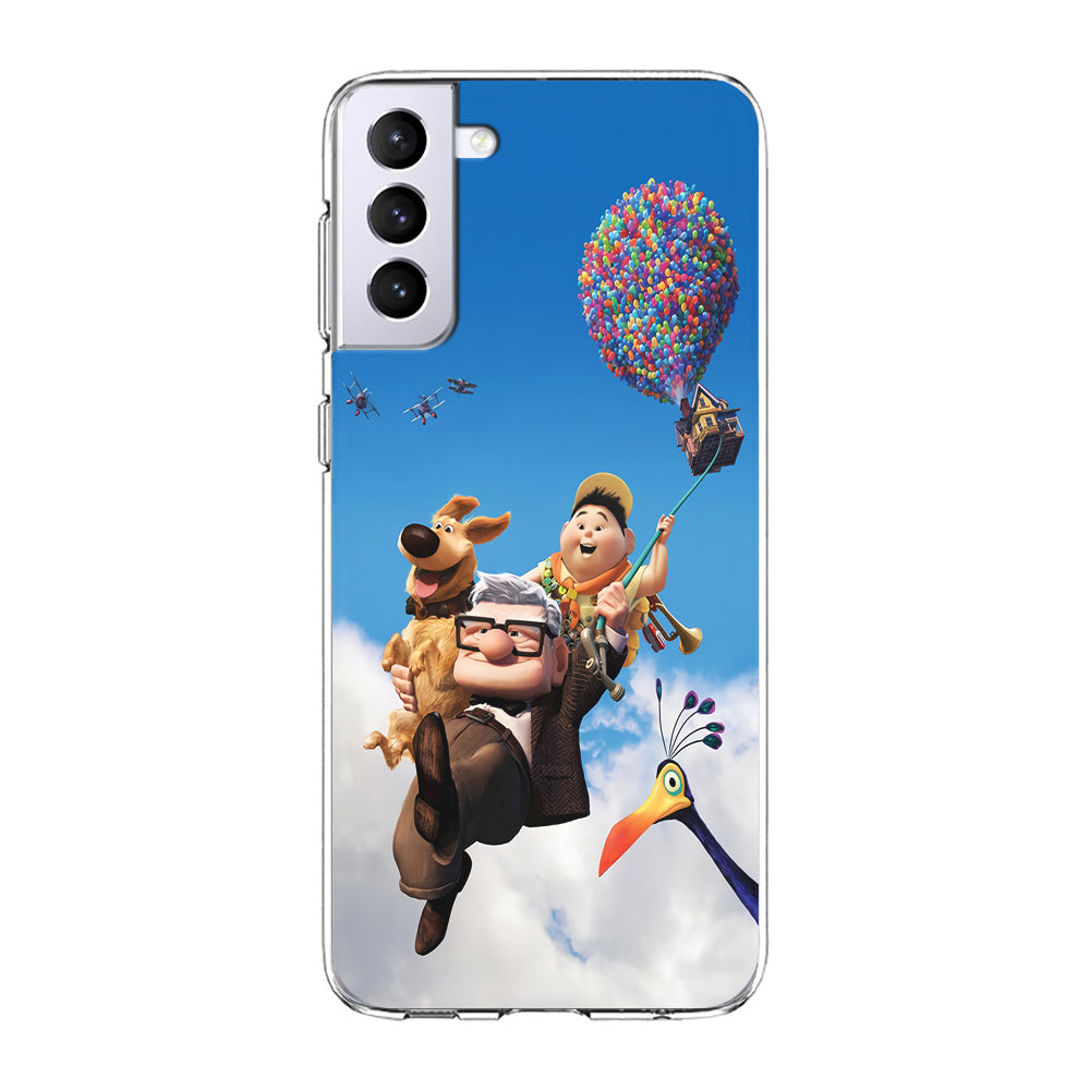 UP Fly in The Sky Samsung Galaxy S21 Plus Case-Phone Case-Clear Soft Case-Altracase