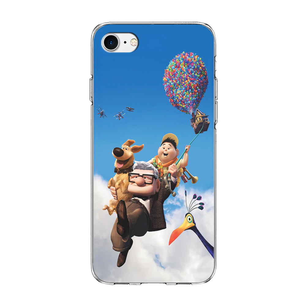 UP Fly in The Sky iPhone SE 2020 Case-Phone Case-Clear Soft Case-Altracase