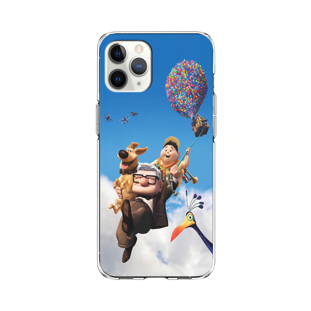 UP Fly in The Sky iPhone 11 Pro Max Case-Phone Case-Clear Soft Case-Altracase