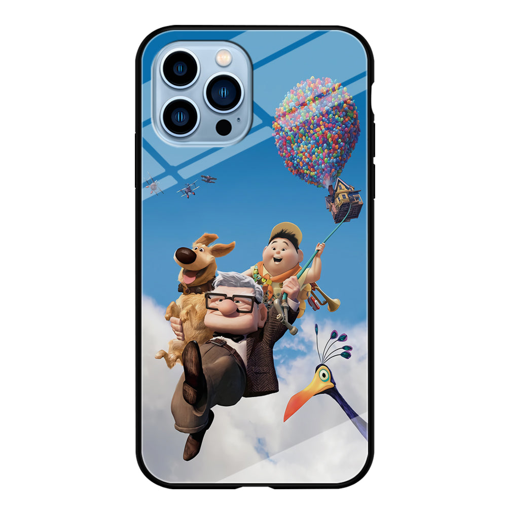 UP Fly in The Sky iPhone 15 Pro Max Case-Phone Case-Tempered Glass Case-Altracase