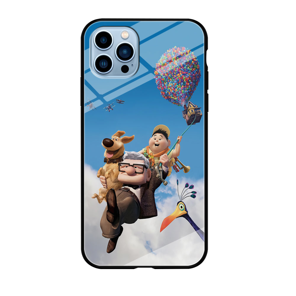 UP Fly in The Sky iPhone 12 Pro Max Case-Phone Case-Tempered Glass Case-Altracase