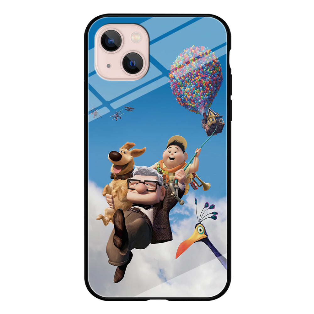 UP Fly in The Sky iPhone 15 Plus Case-Phone Case-Tempered Glass Case-Altracase