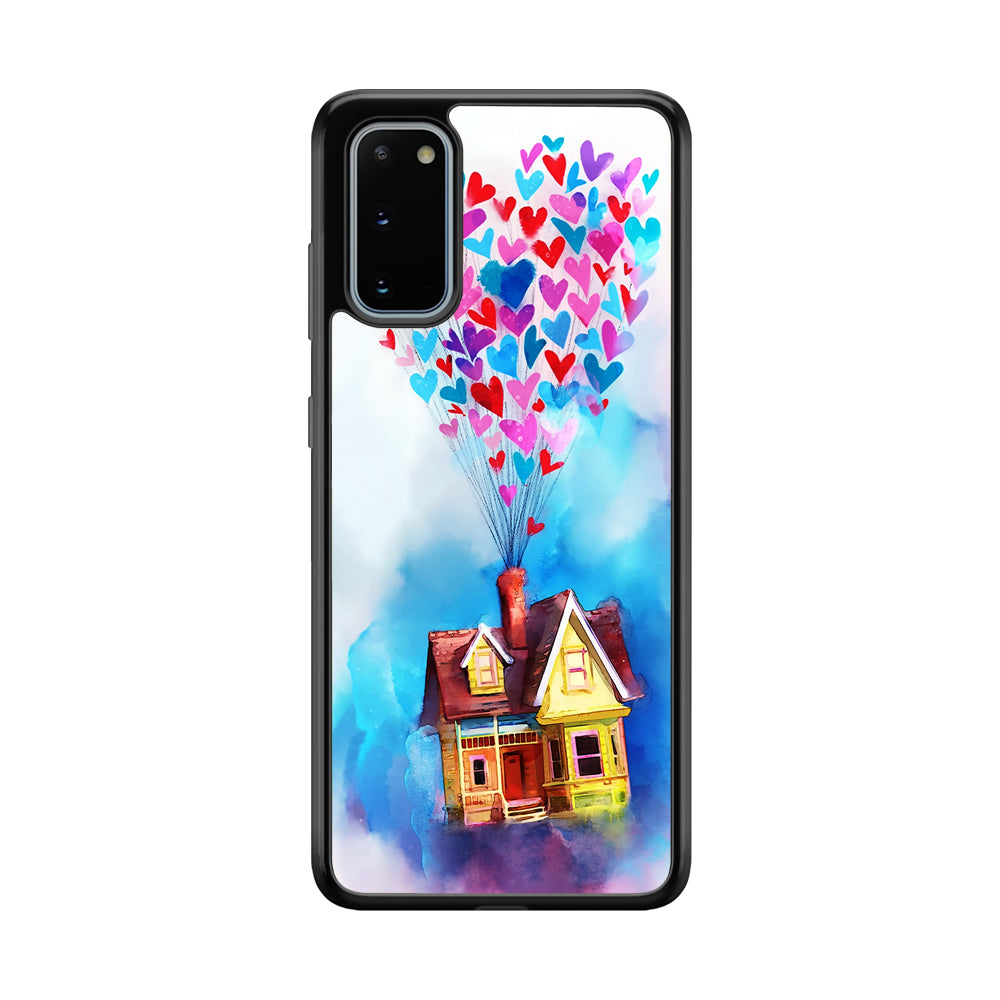 UP Flying House Painting Samsung Galaxy S20 Case-Phone Case-Tempered Glass Case-Altracase