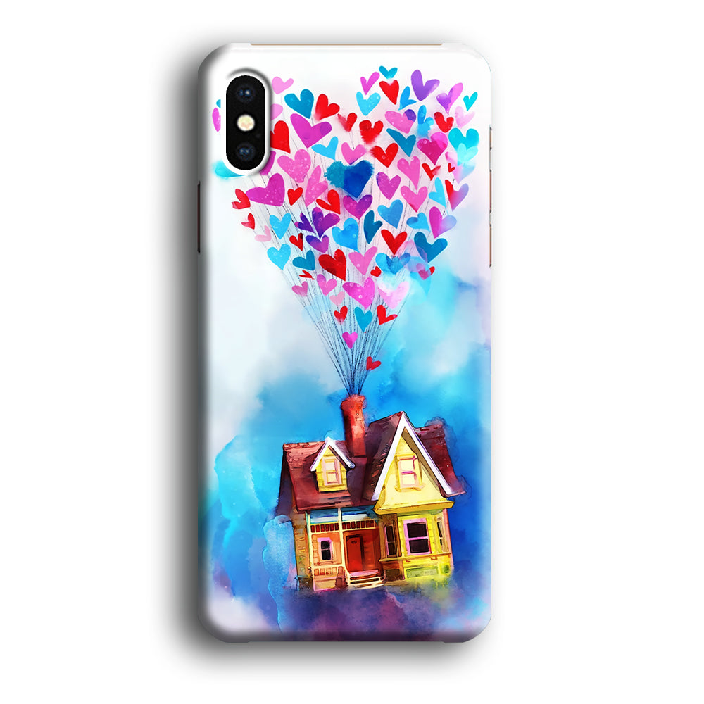 UP Flying House Painting iPhone Xs Case-Phone Case-3D Case-Altracase