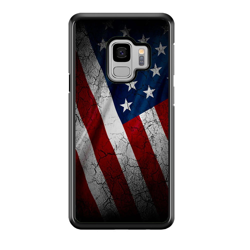 USA Flag 001 Samsung Galaxy S9 Case-Phone Case-Tempered Glass Case-Altracase
