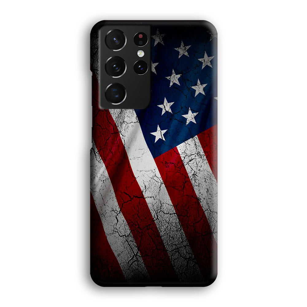 USA Flag 001 Samsung Galaxy S21 Ultra Case-Phone Case-3D Case-Altracase