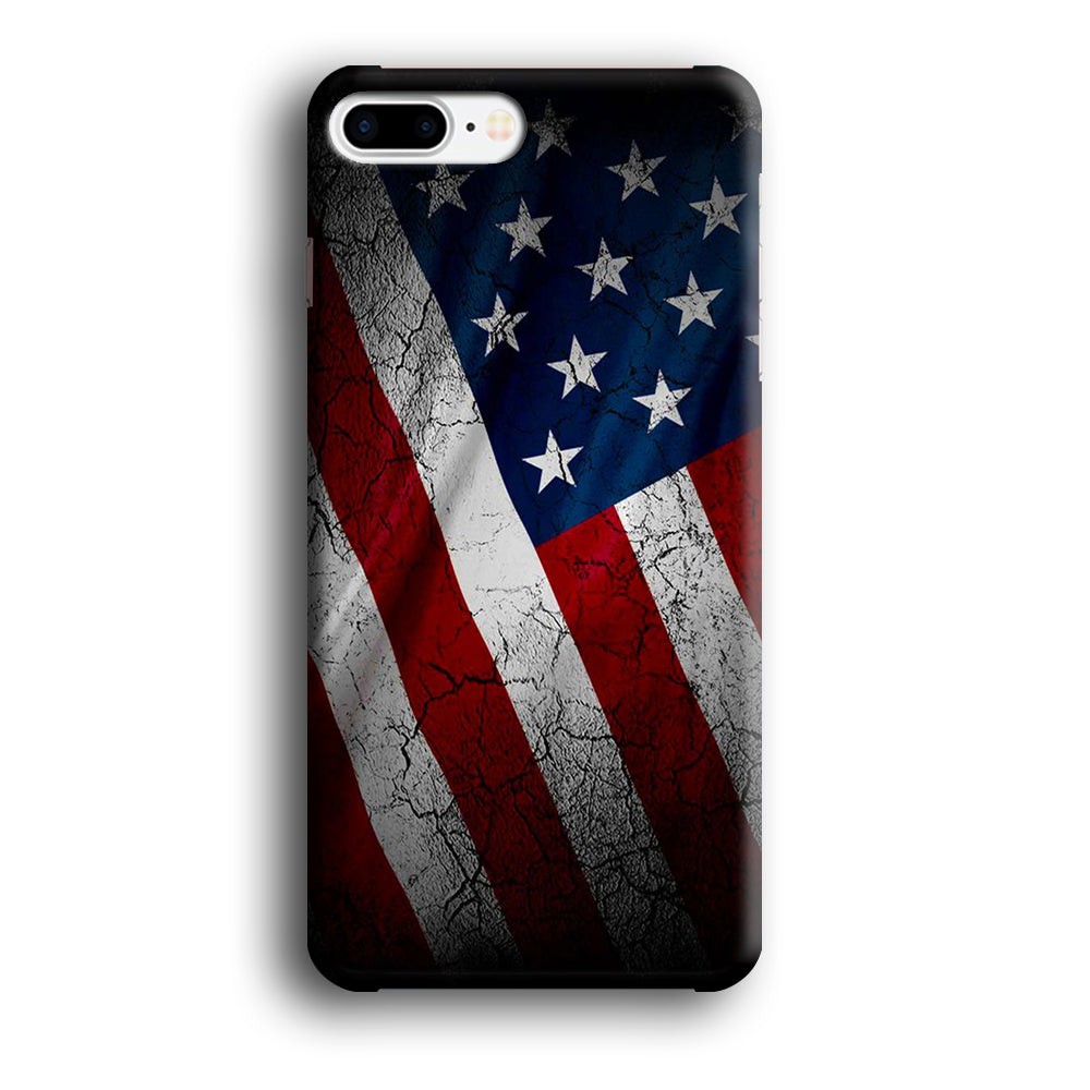USA Flag 001 iPhone 8 Plus Case-Phone Case-3D Case-Altracase