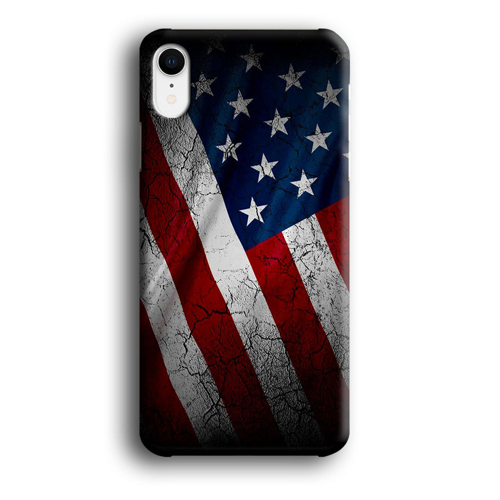 USA Flag 001 iPhone XR Case-Phone Case-3D Case-Altracase