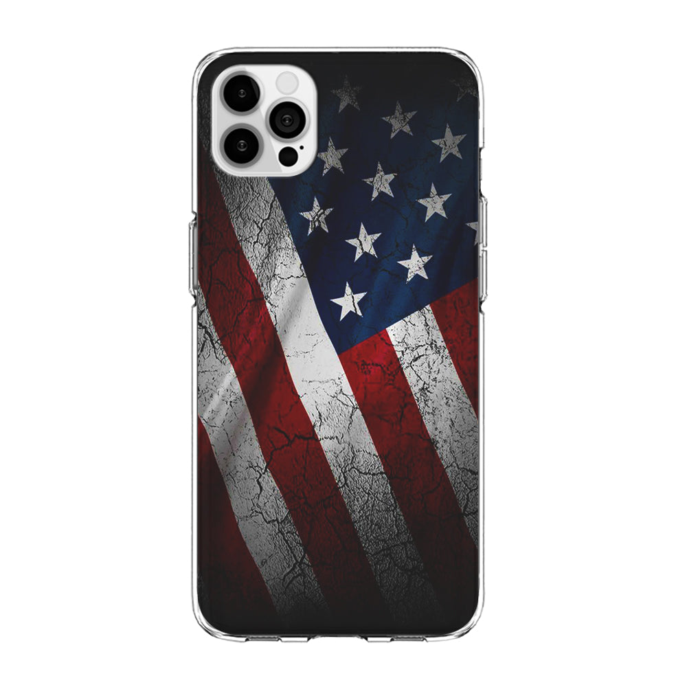 USA Flag 001 iPhone 15 Pro Max Case-Phone Case-Clear Soft Case-Altracase