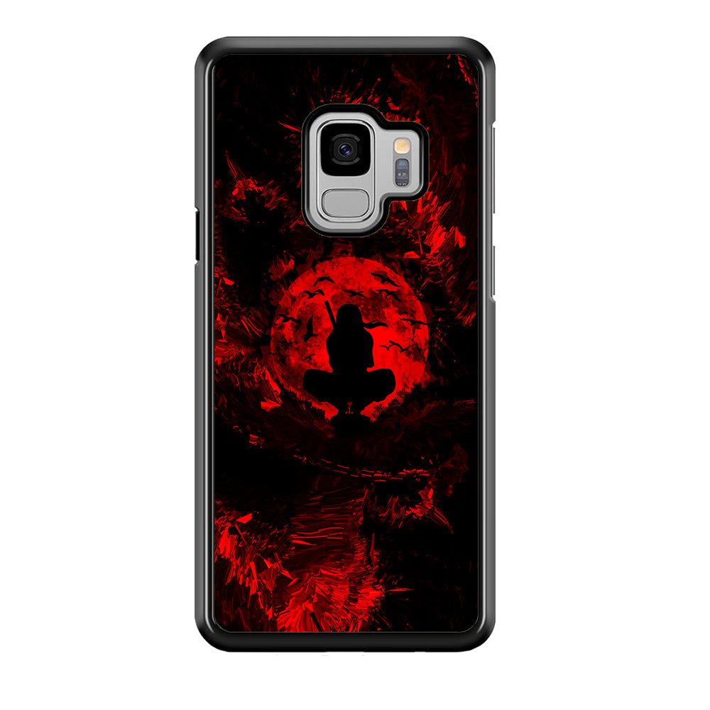 Uchiha Itachi Silhouette Samsung Galaxy S9 Case-Phone Case-Tempered Glass Case-Altracase