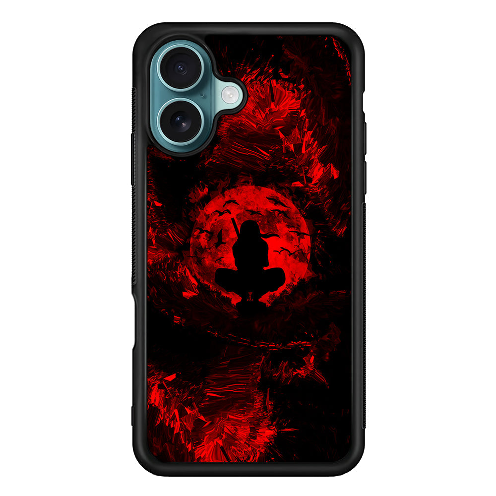 Uchiha Itachi Silhouette iPhone 16 Plus Case - Altracase