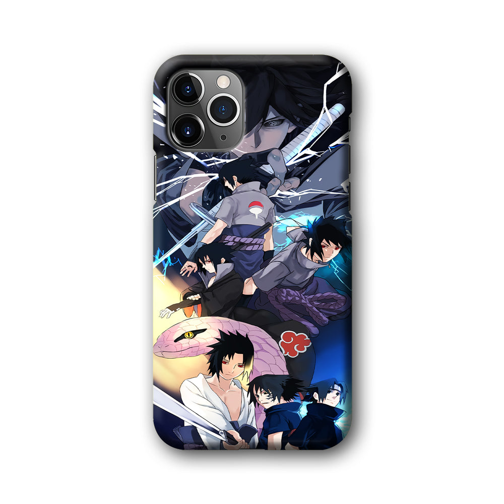 Uchiha Sasuke Growth iPhone 11 Pro Max Case-Phone Case-3D Case-Altracase