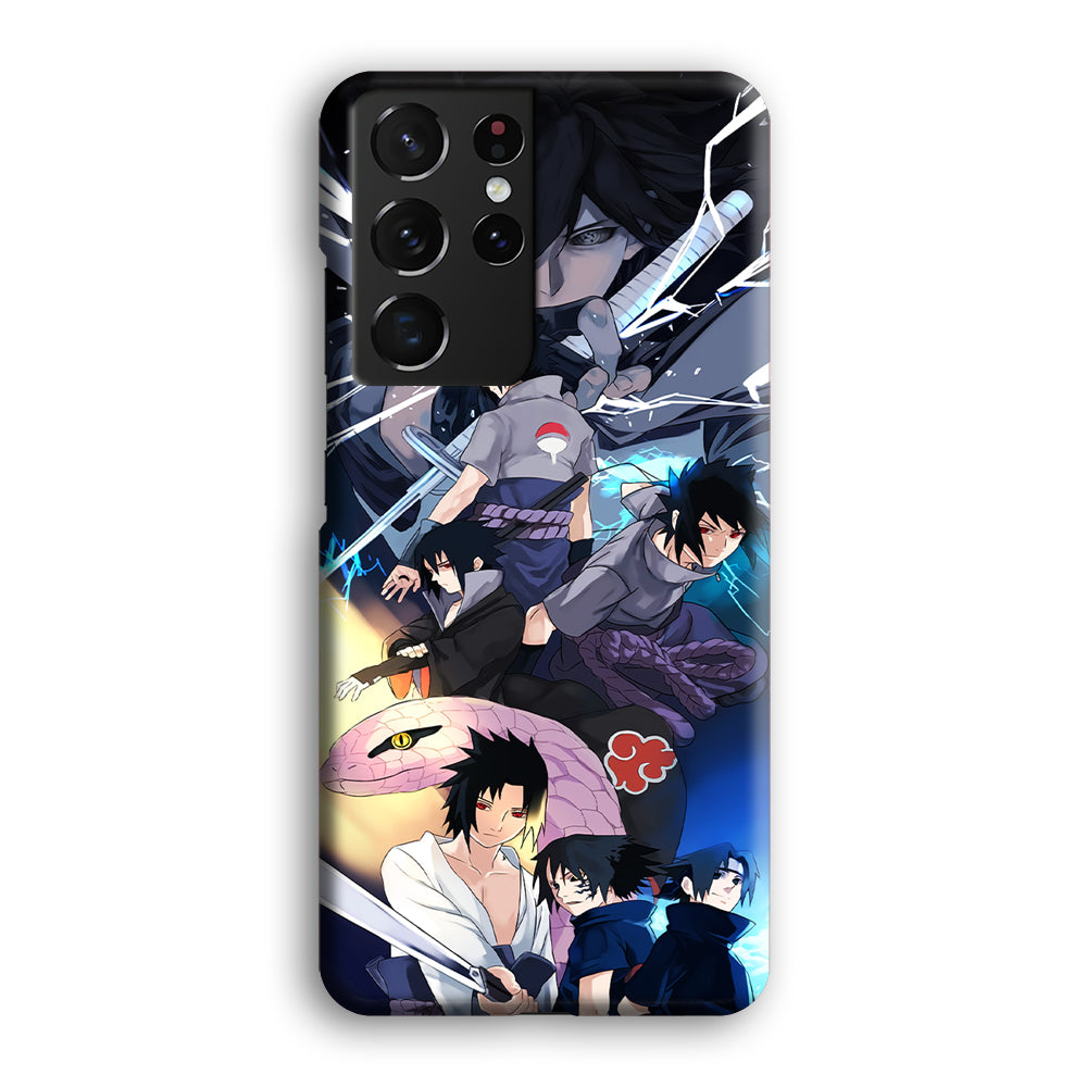 Uchiha Sasuke Growth Samsung Galaxy S24 Ultra Case-Phone Case-3D Case-Altracase