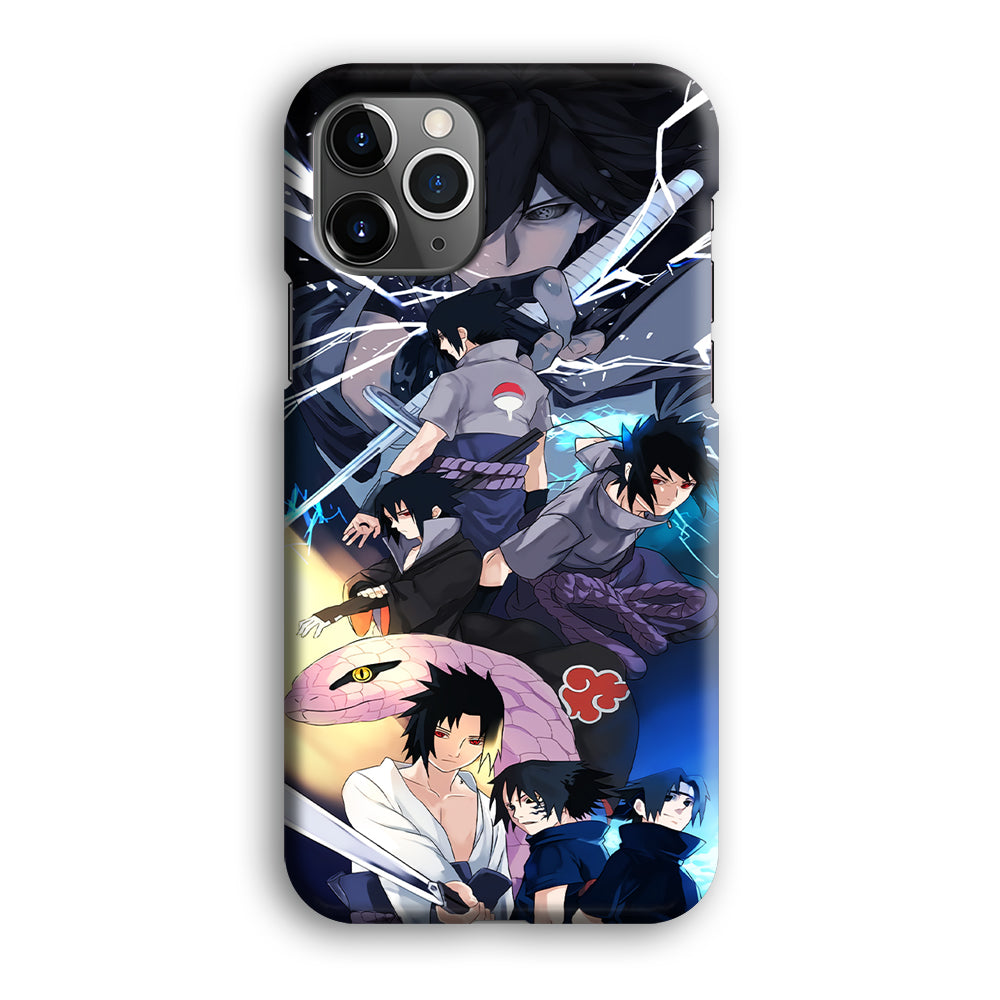 Uchiha Sasuke Growth iPhone 12 Pro Max Case-Phone Case-3D Case-Altracase