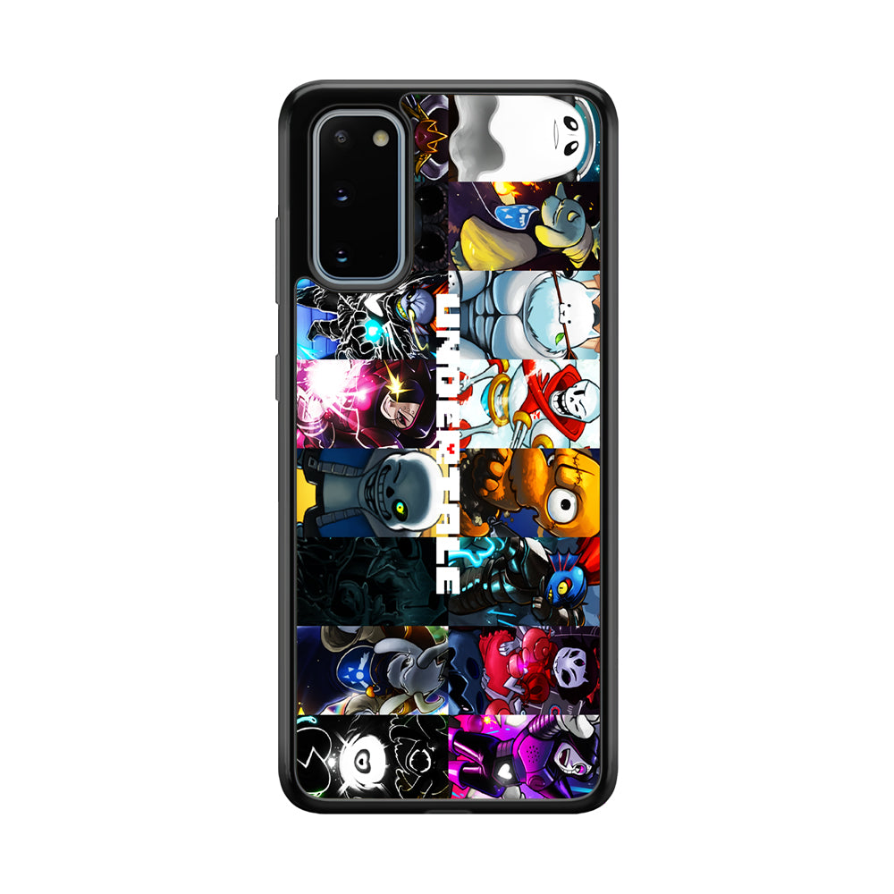 Undertale Collage Art Samsung Galaxy S20 Case-Phone Case-Tempered Glass Case-Altracase
