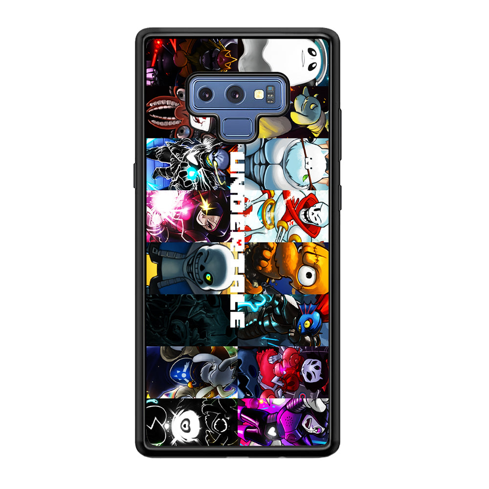 Undertale Collage Art Samsung Galaxy Note 9 Case-Phone Case-Tempered Glass Case-Altracase