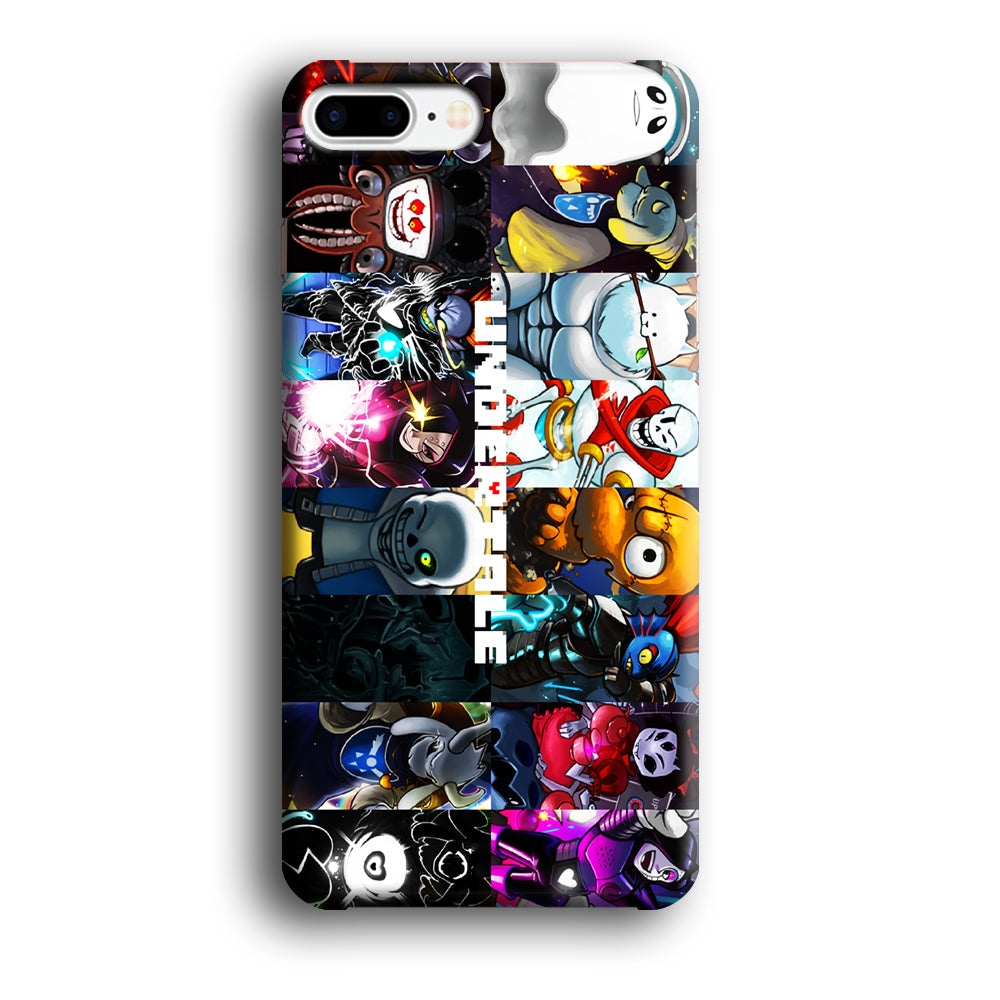 Undertale Collage Art iPhone 8 Plus Case-Phone Case-3D Case-Altracase