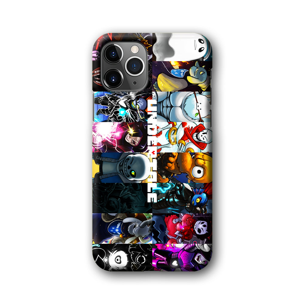 Undertale Collage Art iPhone 11 Pro Max Case-Phone Case-3D Case-Altracase