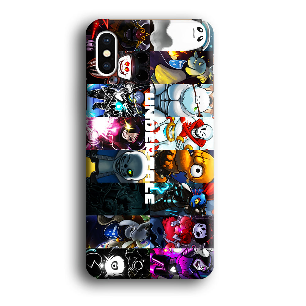 Undertale Collage Art iPhone X Case-Phone Case-3D Case-Altracase