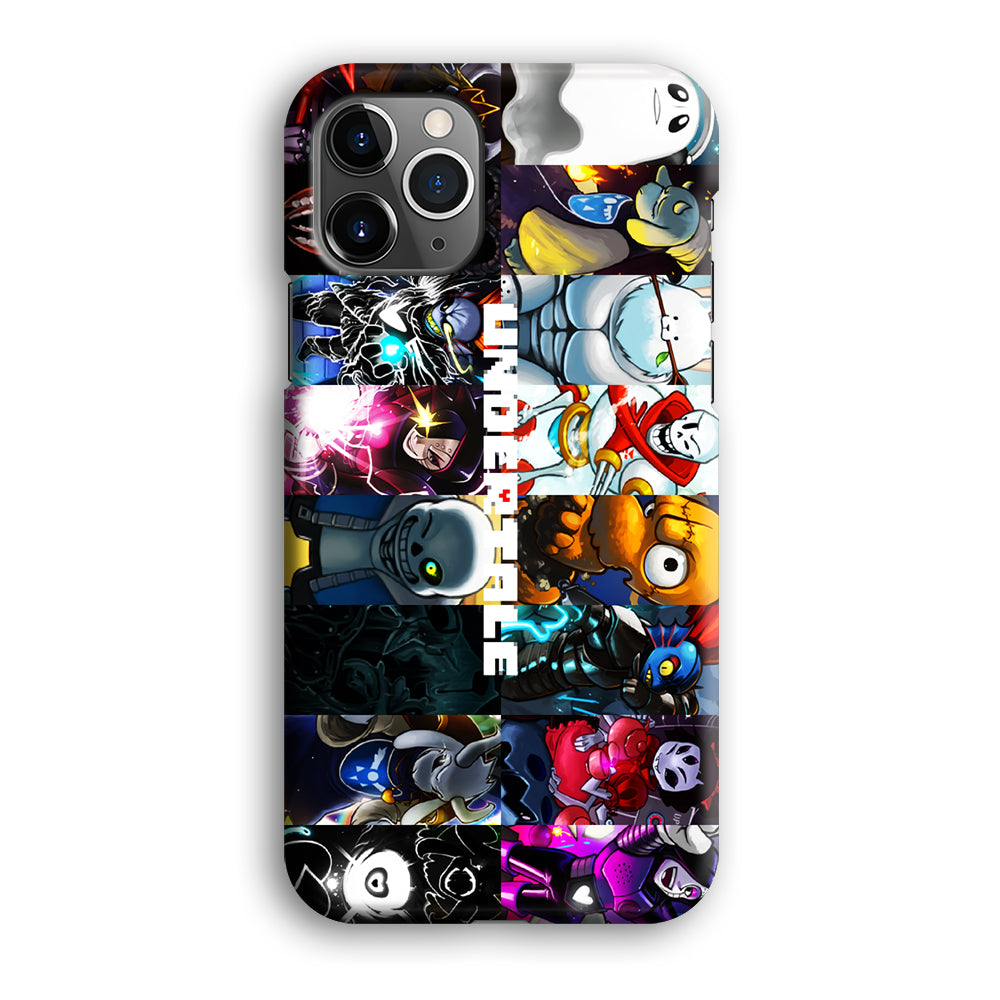 Undertale Collage Art iPhone 12 Pro Max Case-Phone Case-3D Case-Altracase