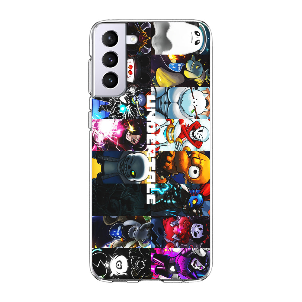 Undertale Collage Art Samsung Galaxy S23 Case-Phone Case-Clear Soft Case-Altracase