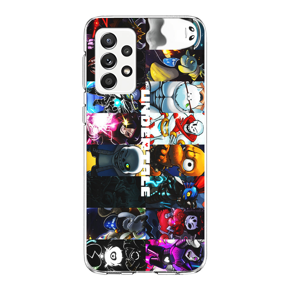 Undertale Collage Art Samsung Galaxy A72 Case-Phone Case-3D Case-Altracase