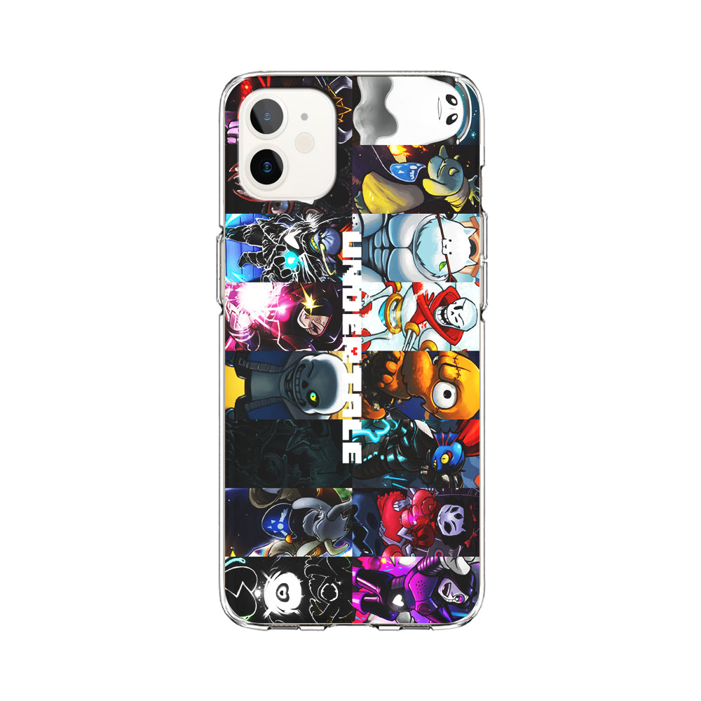 Undertale Collage Art iPhone 11 Case-Phone Case-Clear Soft Case-Altracase