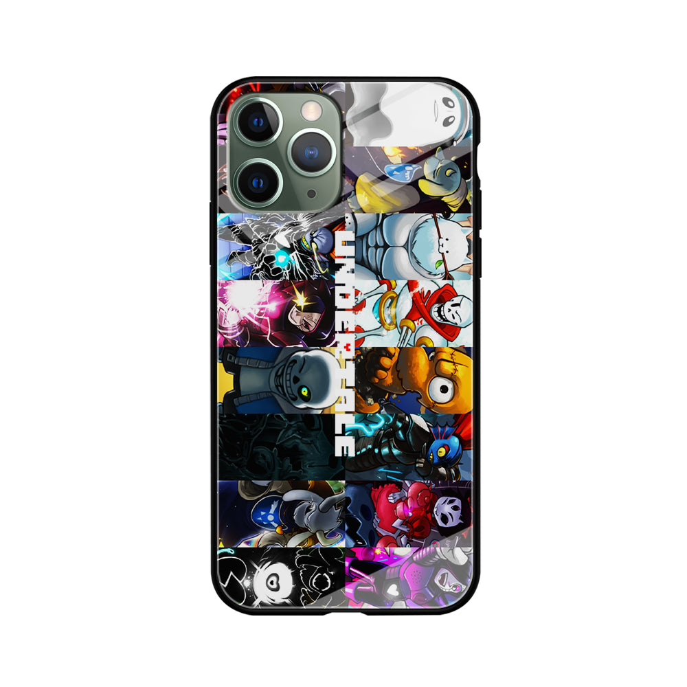 Undertale Collage Art iPhone 11 Pro Max Case-Phone Case-Tempered Glass Case-Altracase