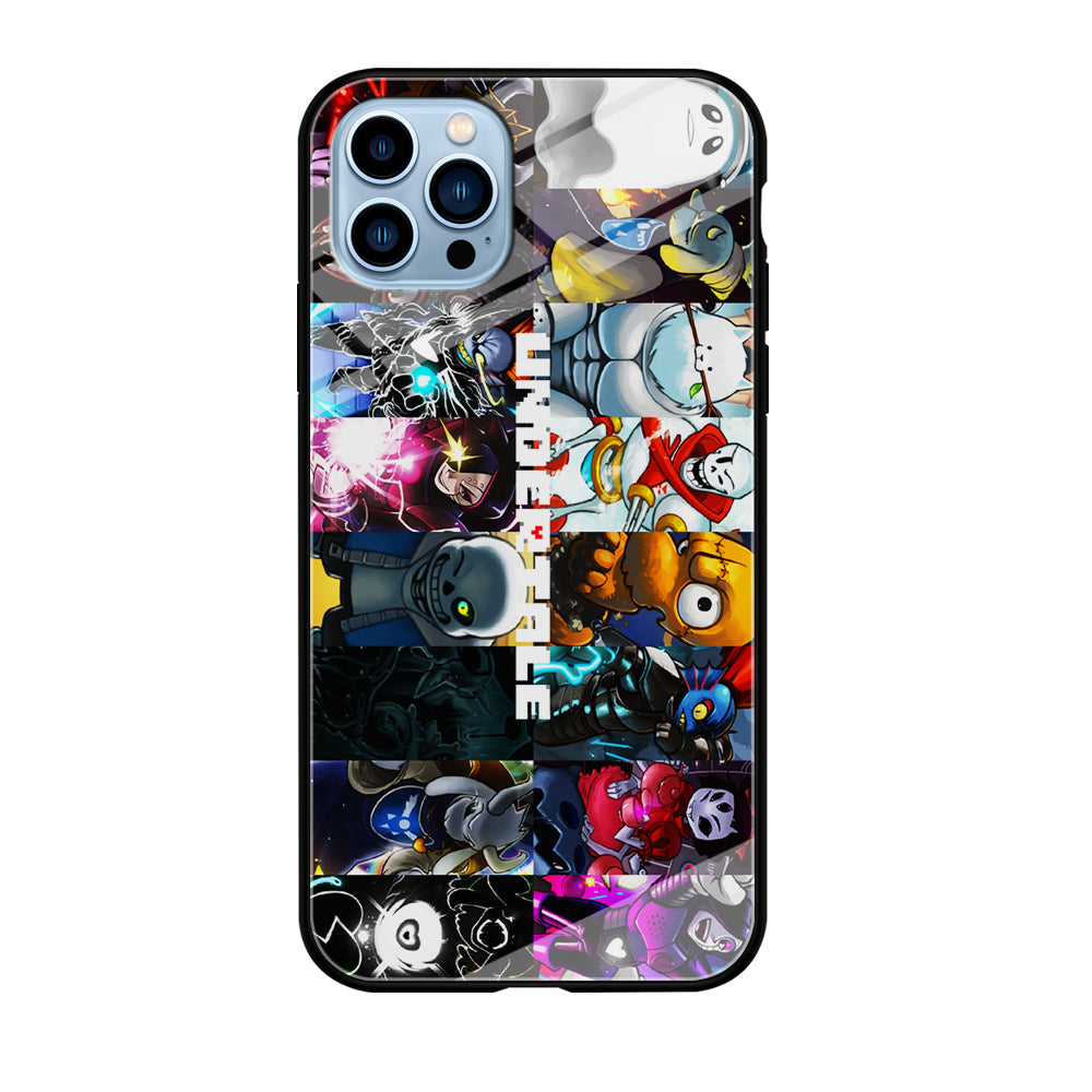 Undertale Collage Art iPhone 12 Pro Max Case-Phone Case-Tempered Glass Case-Altracase