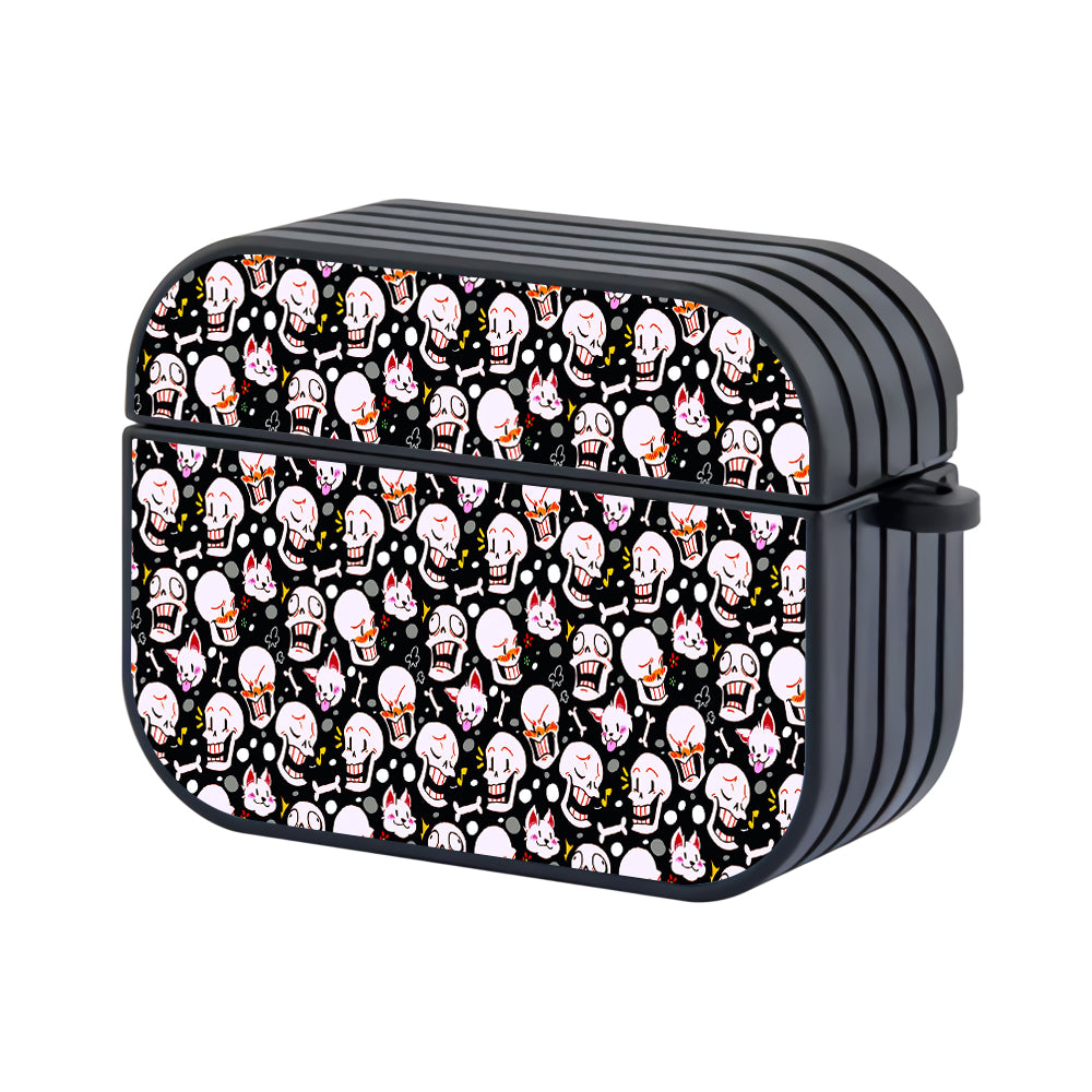 Undertale Sans Doodle Hard Plastic Case Cover For Apple Airpods Pro 2-AirPod Case-Altracase