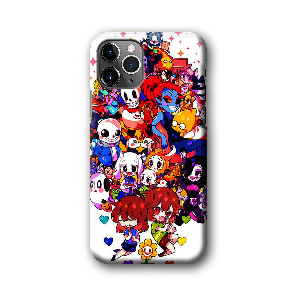 Undertale White iPhone 11 Pro Max Case-Phone Case-3D Case-Altracase