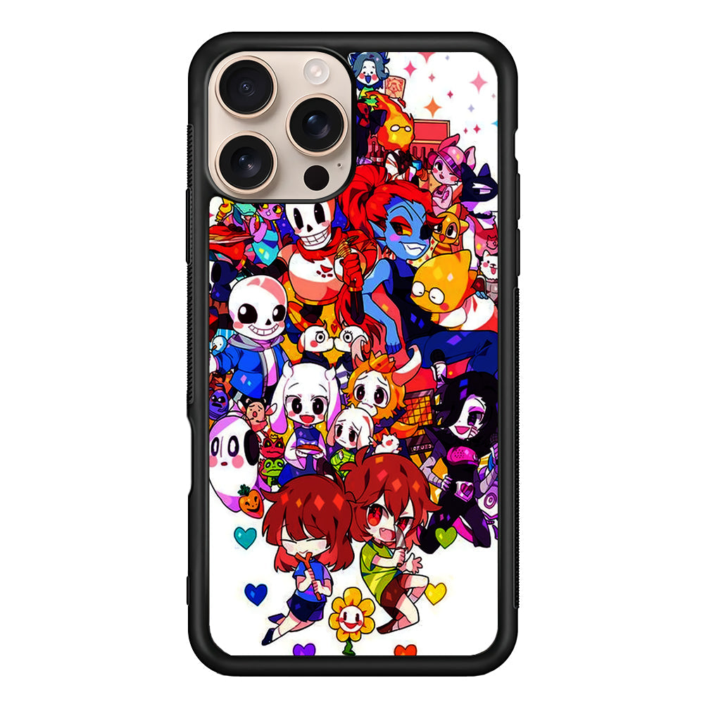 Undertale White iPhone 16 Pro Max Case - Altracase