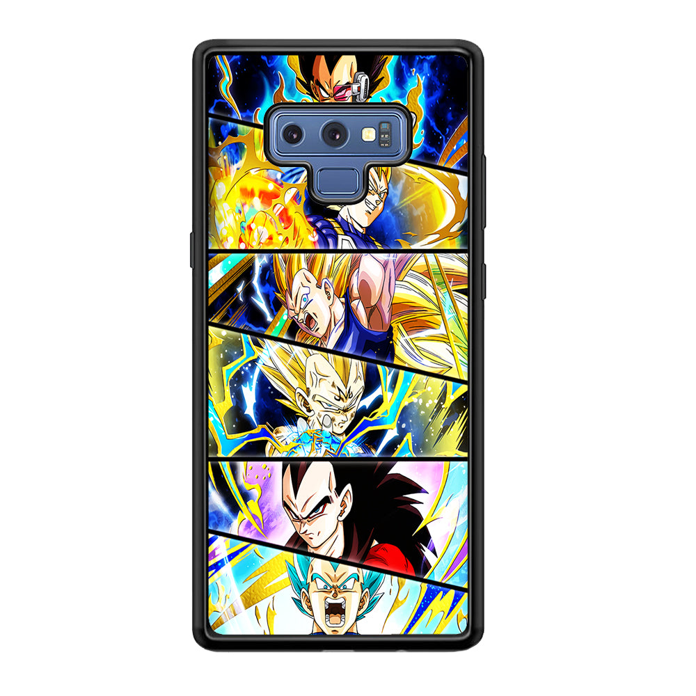 Vegeta Collage Dragon Ball Samsung Galaxy Note 9 Case-Phone Case-Tempered Glass Case-Altracase