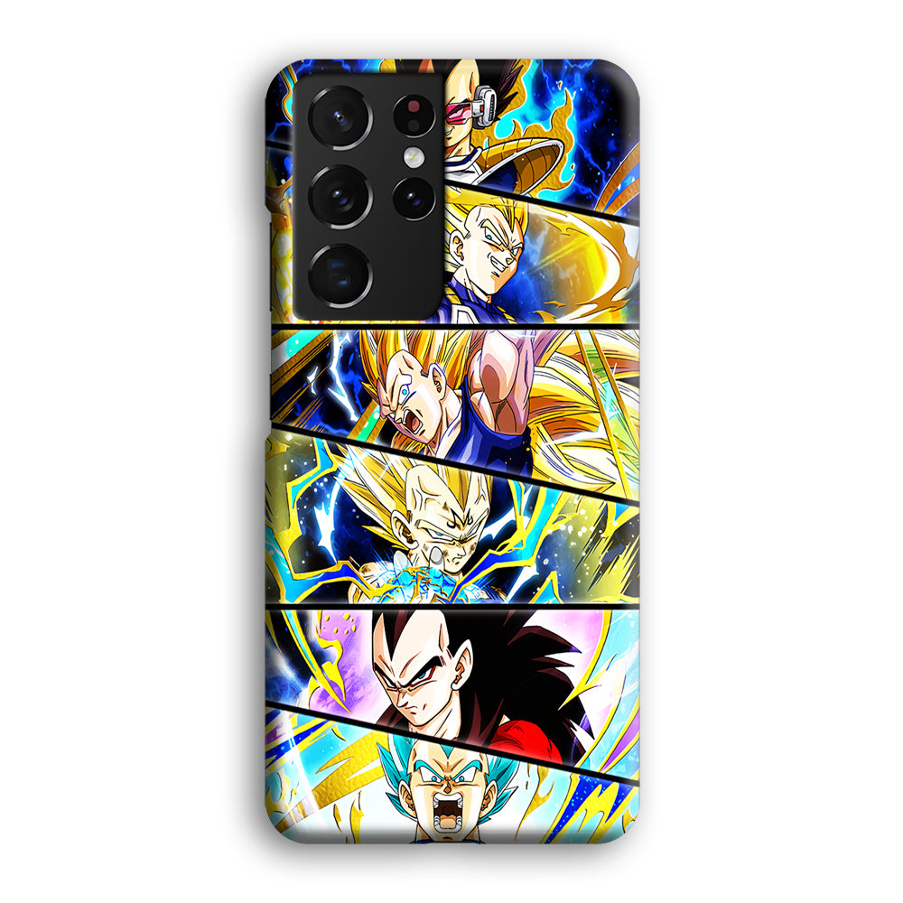 Vegeta Collage Dragon Ball Samsung Galaxy S21 Ultra Case-Phone Case-3D Case-Altracase