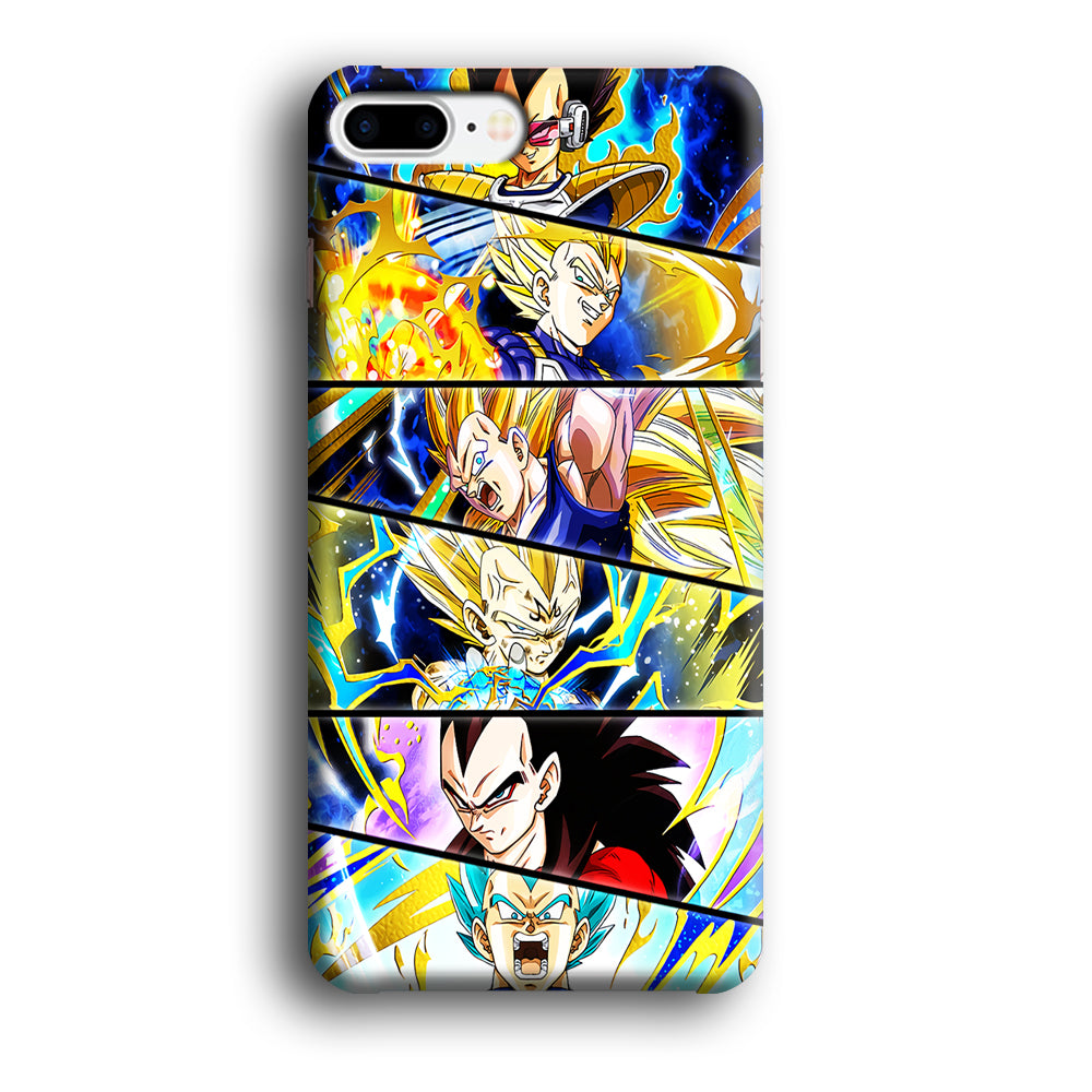 Vegeta Collage Dragon Ball iPhone 8 Plus Case-Phone Case-3D Case-Altracase