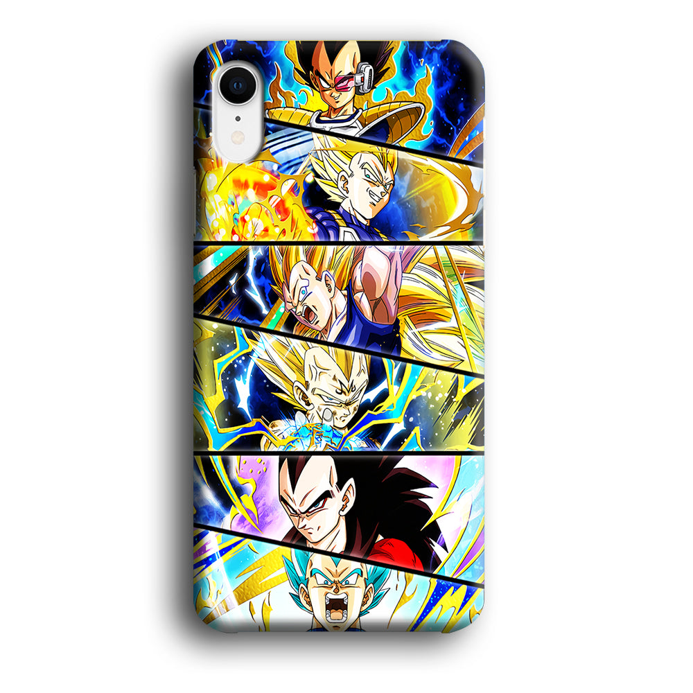 Vegeta Collage Dragon Ball iPhone XR Case-Phone Case-3D Case-Altracase