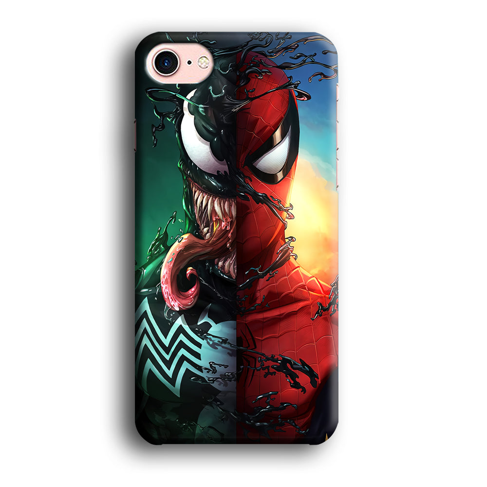 Venom VS Spiderman iPhone SE 3 2022 Case-Phone Case-3D Case-Altracase
