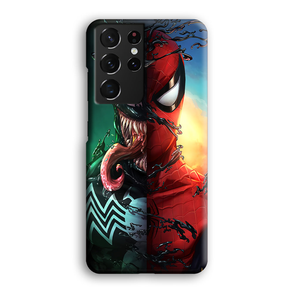 Venom VS Spiderman Samsung Galaxy S21 Ultra Case-Phone Case-3D Case-Altracase