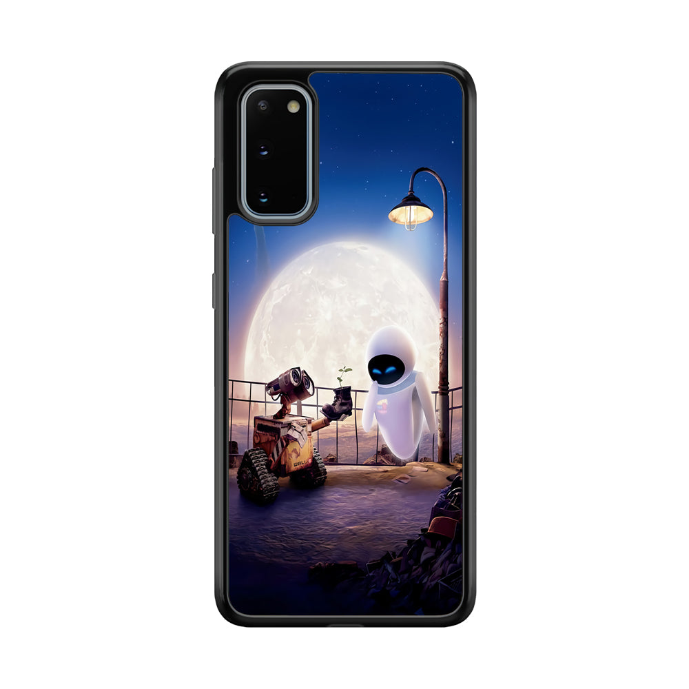Wall-e With The Couple Samsung Galaxy S20 Case-Phone Case-Tempered Glass Case-Altracase