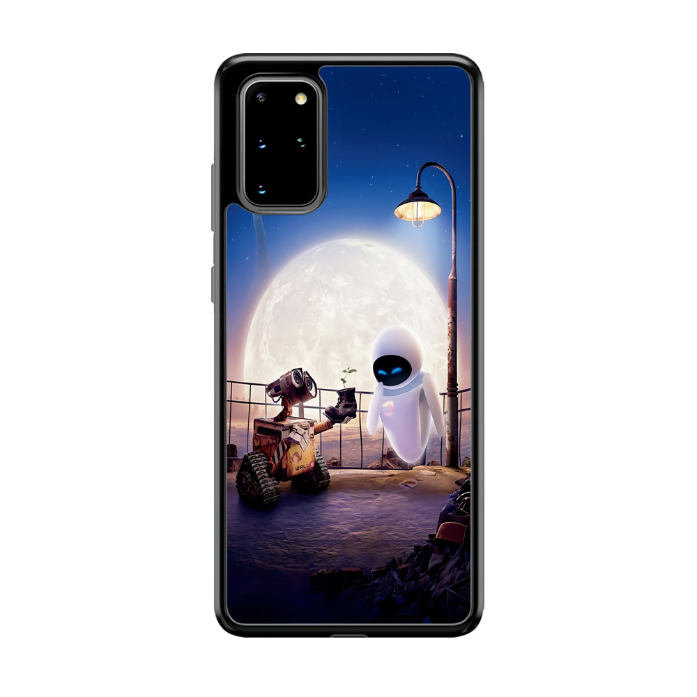 Wall-e With The Couple Samsung Galaxy S20 Plus Case-Phone Case-Tempered Glass Case-Altracase