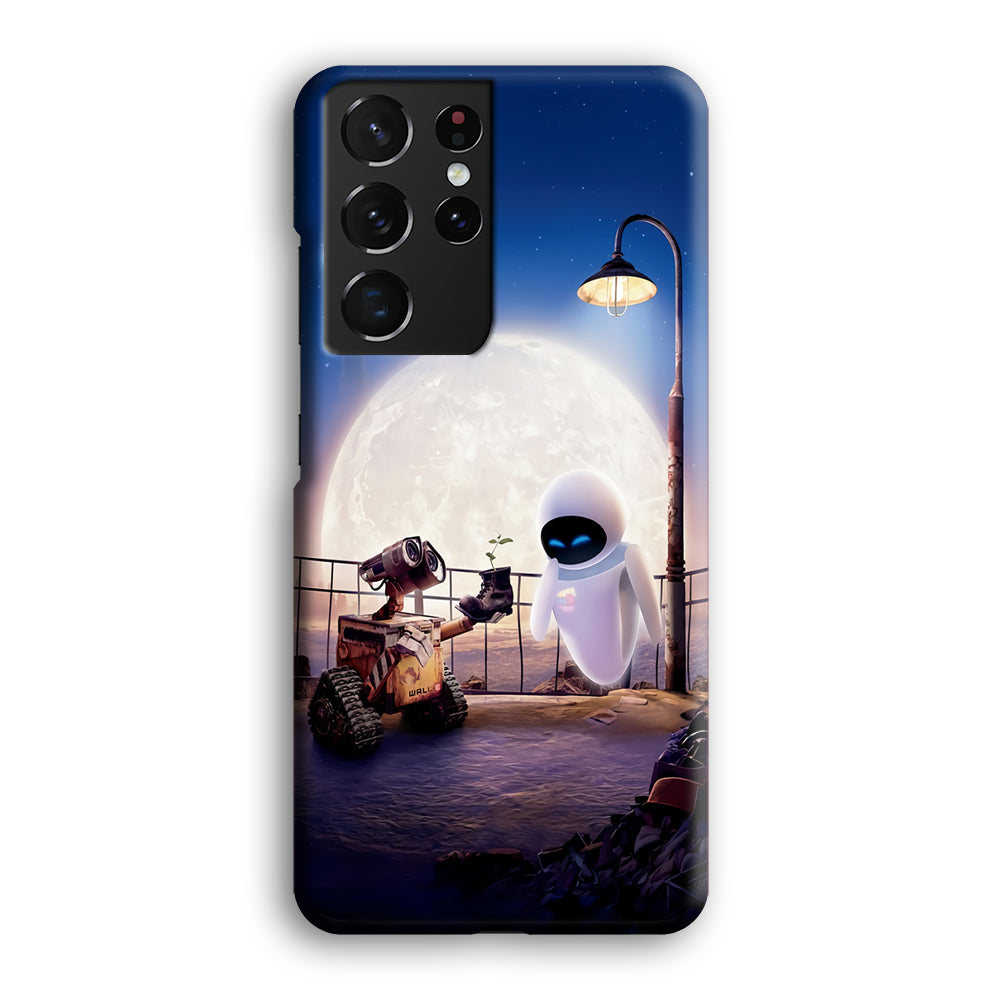 Wall-e With The Couple Samsung Galaxy S21 Ultra Case-Phone Case-3D Case-Altracase