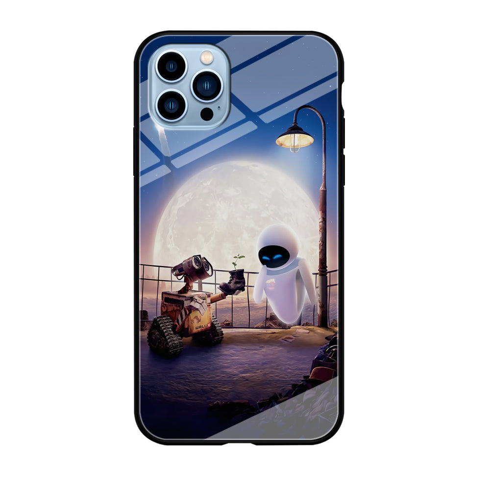 Wall-e With The Couple iPhone 12 Pro Max Case-Phone Case-Tempered Glass Case-Altracase