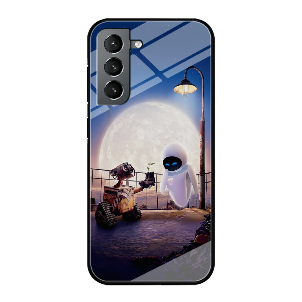 Wall-e With The Couple Samsung Galaxy S21 Plus Case-Phone Case-Tempered Glass Case-Altracase