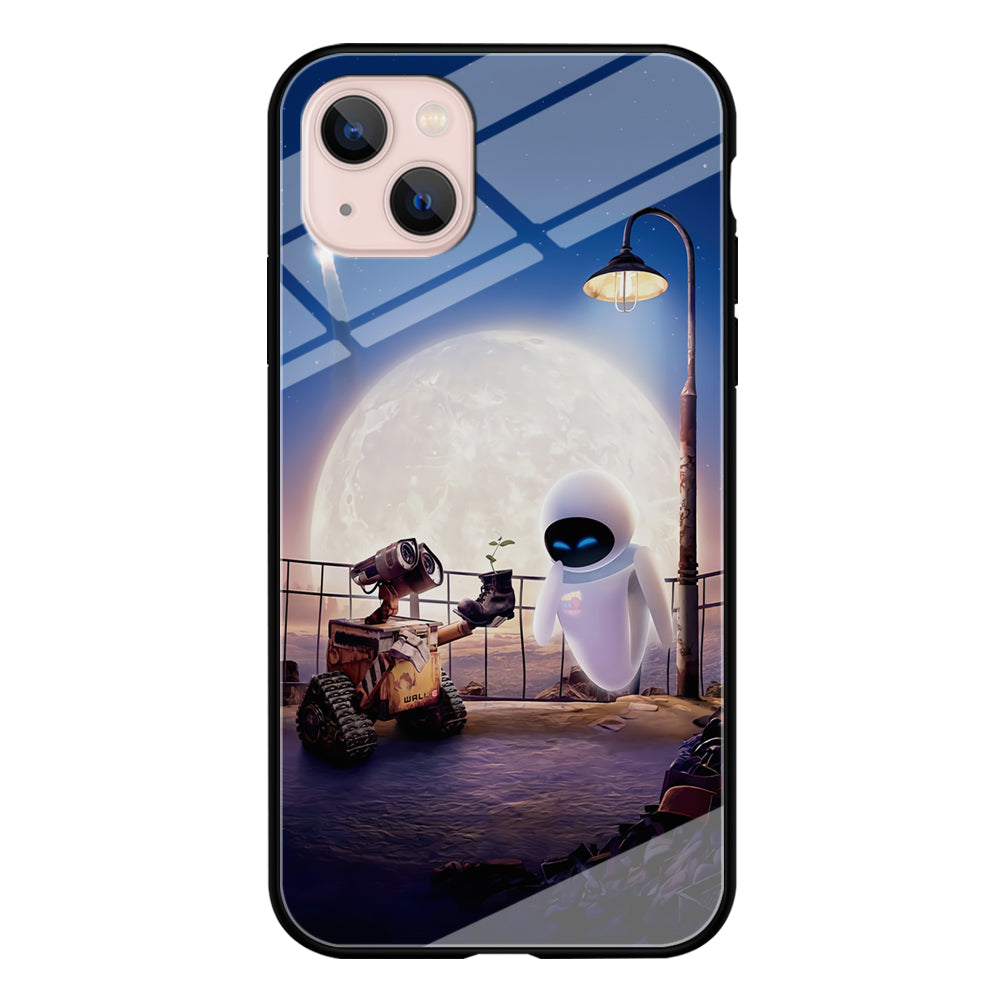 Wall-e With The Couple iPhone 15 Plus Case-Phone Case-Tempered Glass Case-Altracase