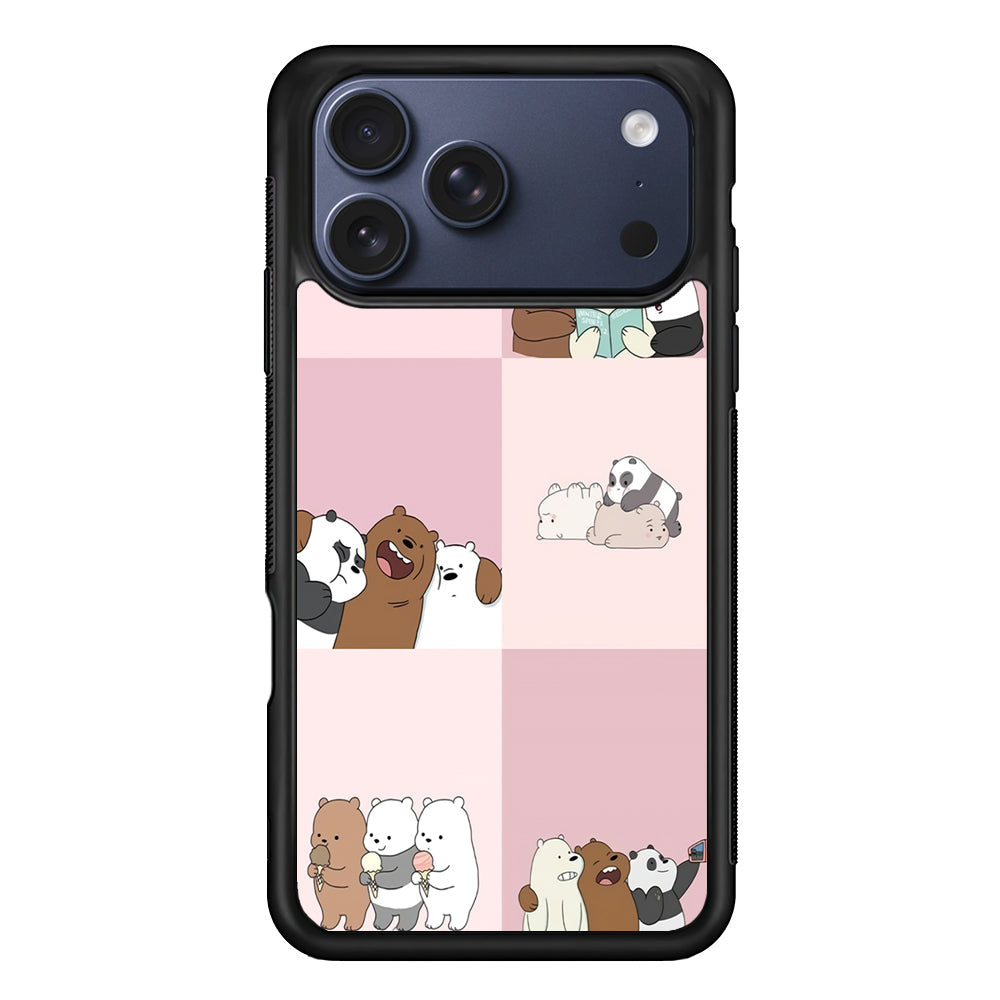 We Bare Bear Daily Life iPhone 17 Pro Max Case - Altracase