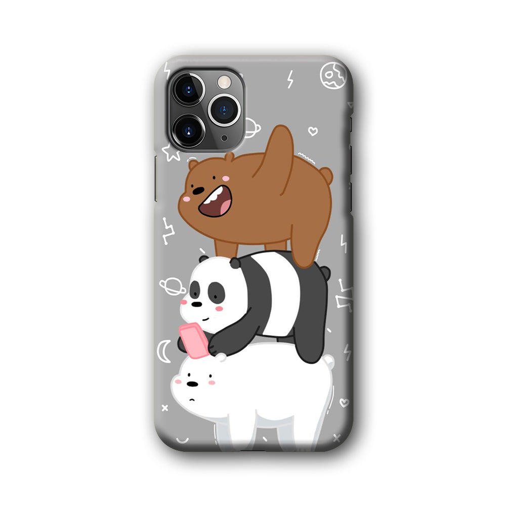 We Bare Bear Overlap iPhone 11 Pro Max Case-Phone Case-3D Case-Altracase