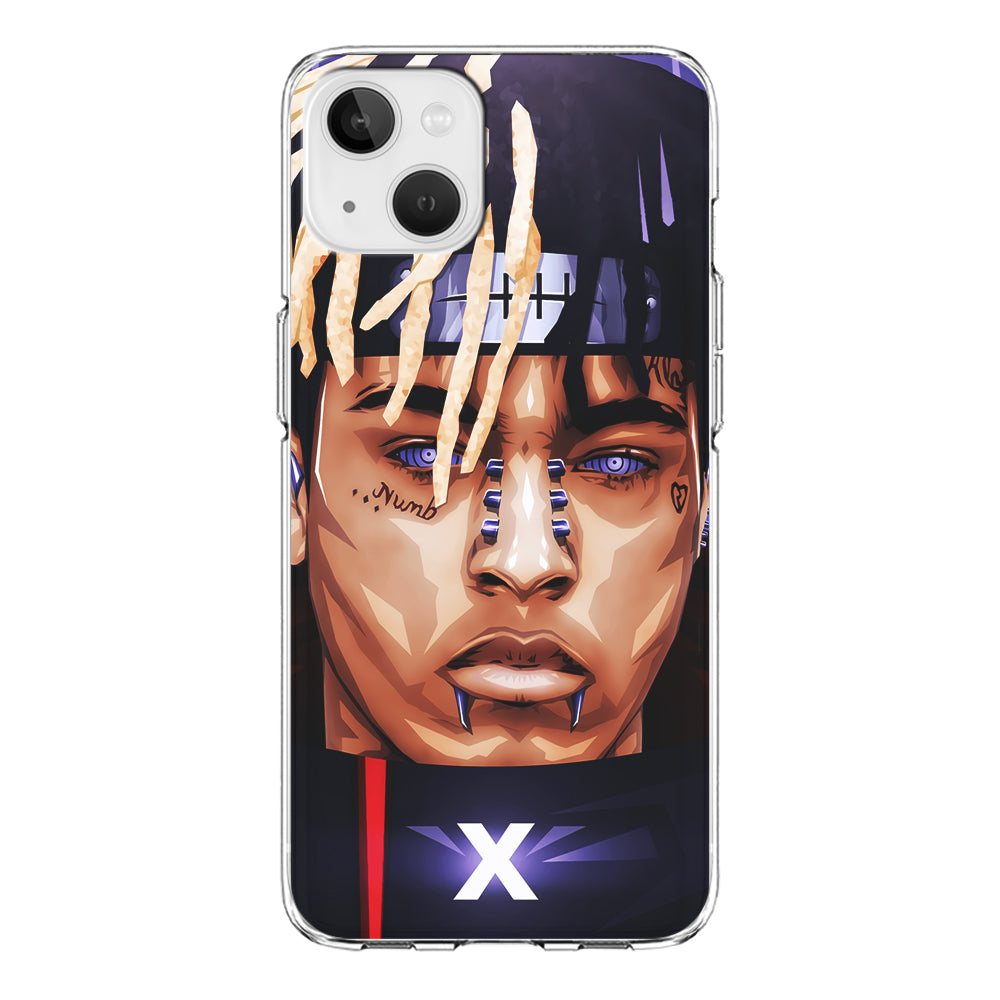XXXTentacion Akatsuki iPhone 15 Plus Case-Phone Case-Clear Soft Case-Altracase