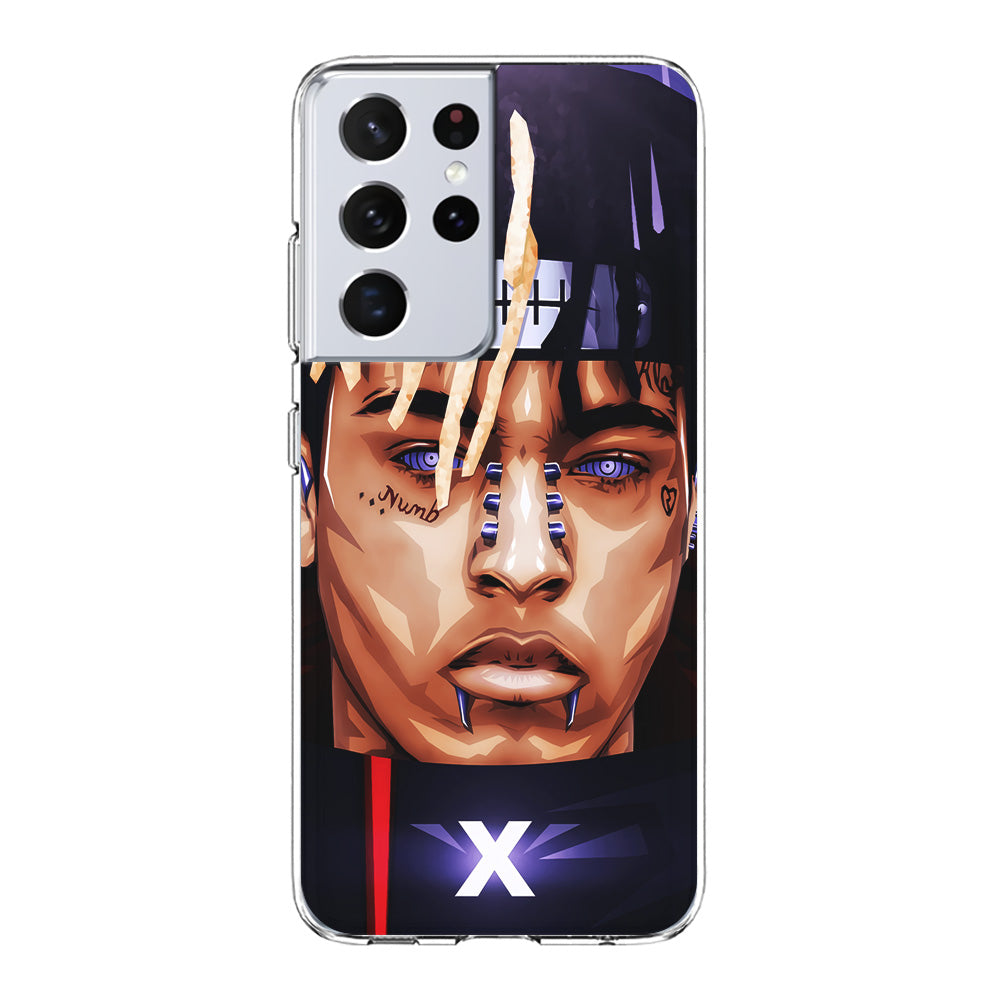 XXXTentacion Akatsuki Samsung Galaxy S21 Ultra Case-Phone Case-Clear Soft Case-Altracase